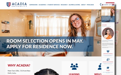 Acadia University 2026 Theme