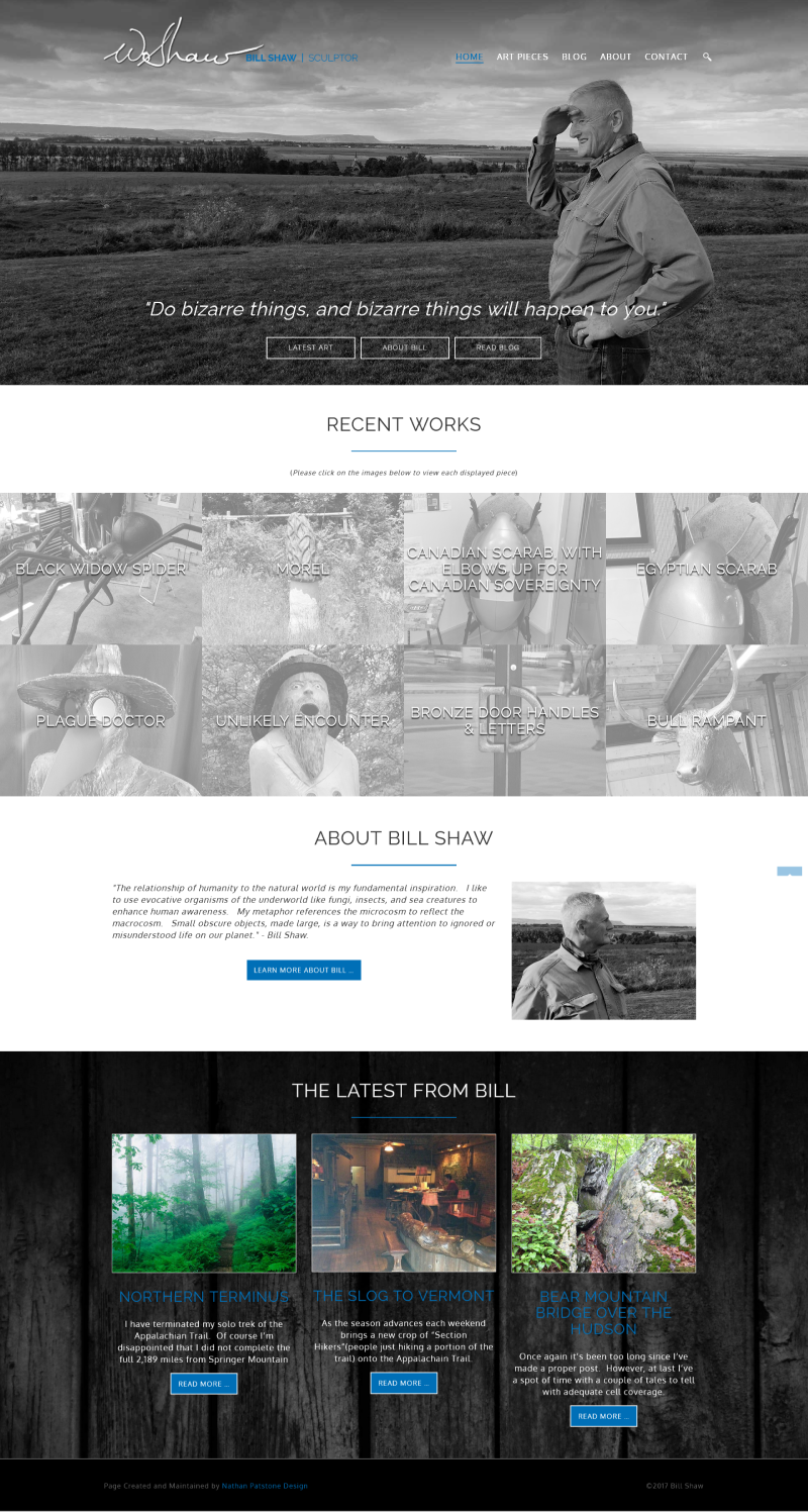 Bill Shaw Main Page